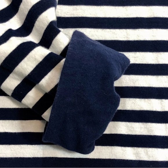 Gap Blue White Stripe Hoodie - Picture 9 of 16